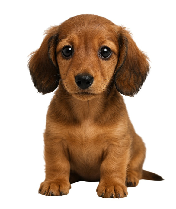 ミニチュアダックスフンド　ドライ　Tシャツ　子犬　仔犬　DOG　グッズ　T-shirt 2枚目の画像