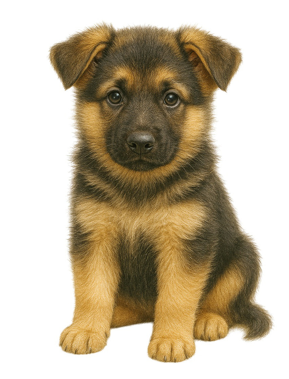 シェパード　ドライ　Tシャツ　子犬　仔犬　DOG　グッズ　T-shirt 2枚目の画像