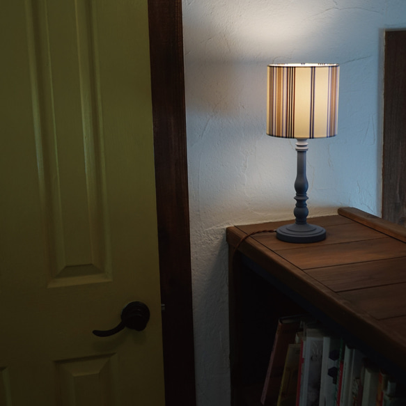 ◆HappyLamp◆S・Mサイズ/ウィリアムモリス/ブラザーラビット/オリーブ/テーブルランプ/スタンドランプ/秋限定 15枚目の画像