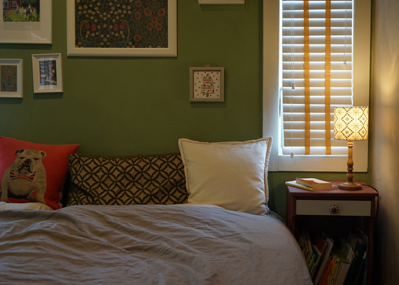 ◆HappyLamp◆Sサイズ/リバティ/マリナーズ・ティー・ガーデン/ピンク/スタンドランプ/秋限定2025 16枚目の画像