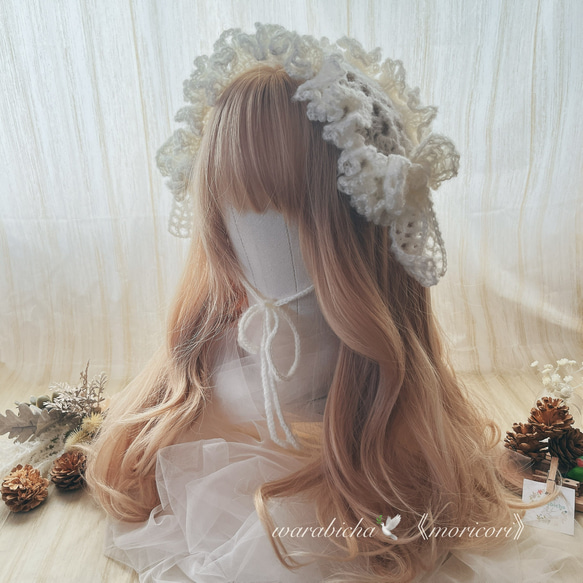 美品　morphose ヘッドドレス Double Sided Lace Headdress | metamorphose temps de fille - gothic