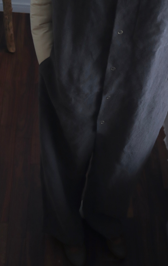 ＜受注生産＞大人のツナギ〜リネンのコンビネゾン 9枚目の画像