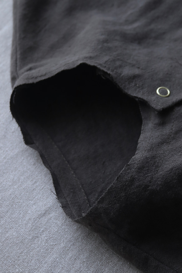 ＜受注生産＞大人のツナギ〜リネンのコンビネゾン 8枚目の画像