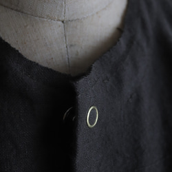 ＜受注生産＞大人のツナギ〜リネンのコンビネゾン 4枚目の画像