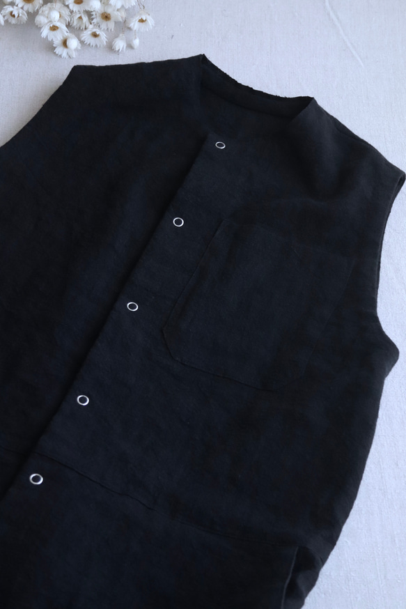 ＜受注生産＞大人のツナギ〜リネンのコンビネゾン 13枚目の画像