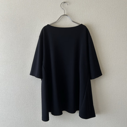 テントラインのTシャツ ブラック　訳あり 4枚目の画像