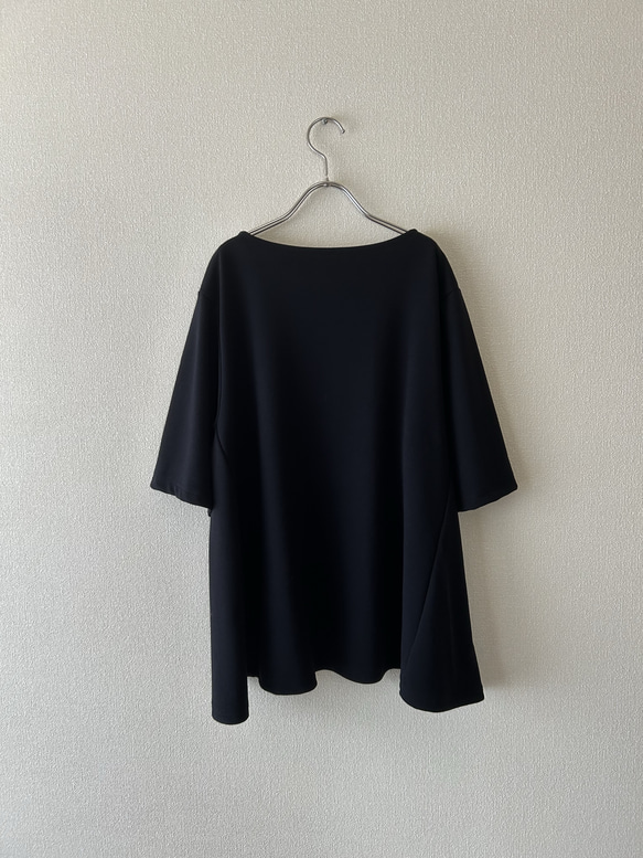 テントラインのTシャツ ブラック　訳あり 4枚目の画像