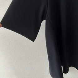 テントラインのTシャツ ブラック　訳あり 6枚目の画像