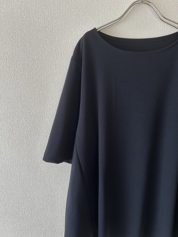 テントラインのTシャツ ブラック　訳あり 9枚目の画像
