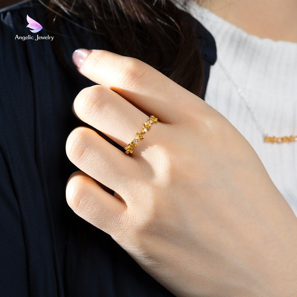 香り咲く花 -金木犀リング- 12枚目の画像