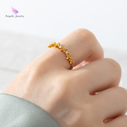 香り咲く花 -金木犀リング- 5枚目の画像