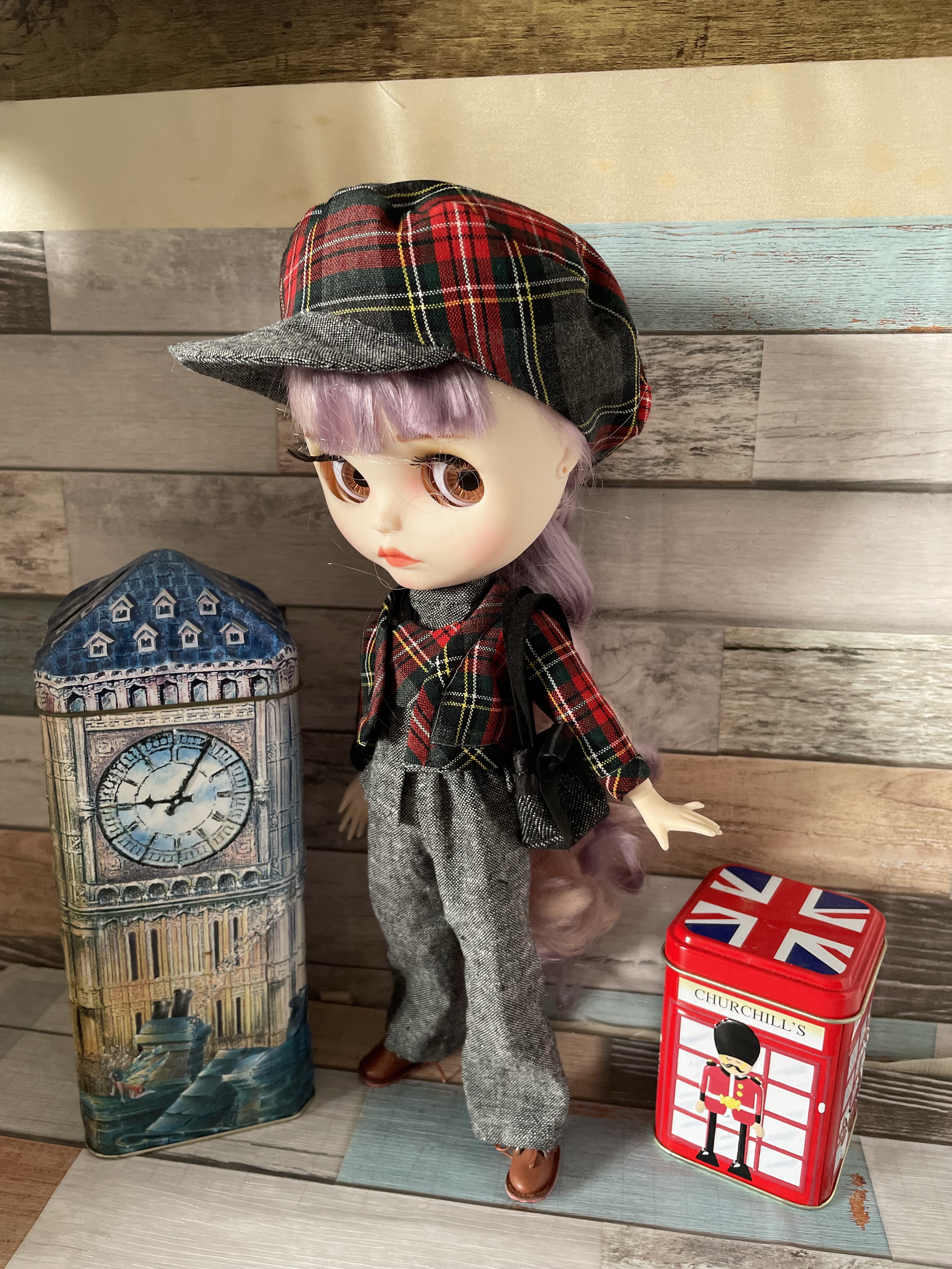 チェックの装い・パンツスタイル(GLAY) 4,698円