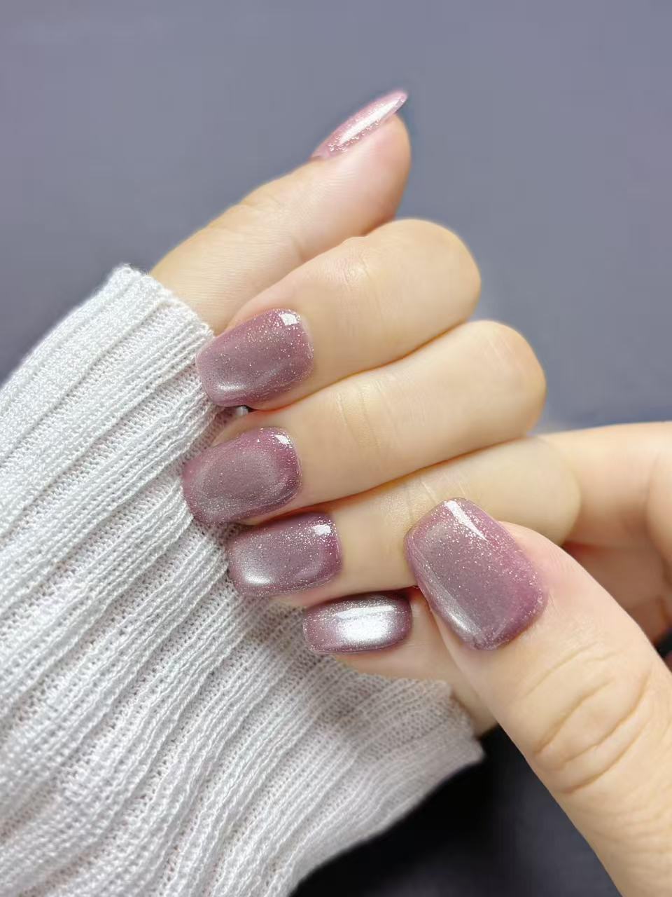 新春SALE】ネイルチップ マグネットネイル ショートスクエア ワン