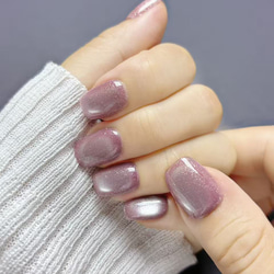 新春SALE】ネイルチップ マグネットネイル ショートスクエア ワン