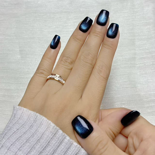 新春SALE】ネイルチップ マグネットネイル ショートスクエア ワン