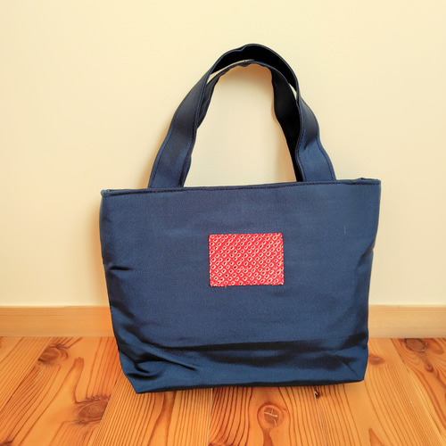 帯のミニトートバッグ＊着物リメイク Obi mini tote bag *Kimono