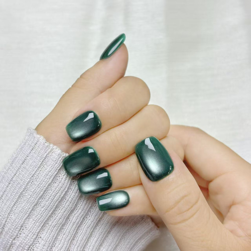 新春SALE】ネイルチップ マグネットネイル ショートスクエア ワン