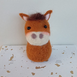 うさぎさんに仮装したくまさん 羊毛フェルト 森のひつじ屋komugi