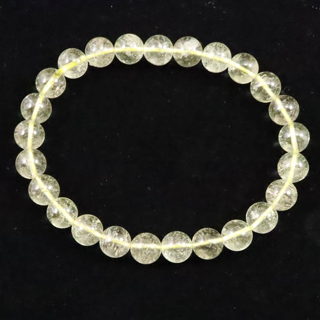 リビアングラス AAA 7mm玉 ブレスレット 13.5g #89276