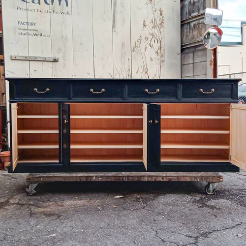 オーダーメイドシューズボックス 特注靴箱 シューズケース 輸入住宅