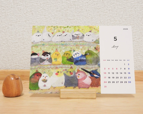 2026 鳥のカレンダー  Siegel 2026 Calendar of Extremely Accurate Birds — Tommy Siegel