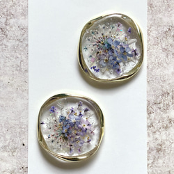 受注作成いたします！］ White Flower Collection./白いお花❊レジンの