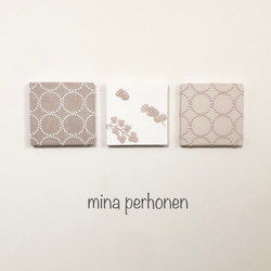mina perhonenのファブリックボード pepper + light berry ファブリックボード - minä perhonen