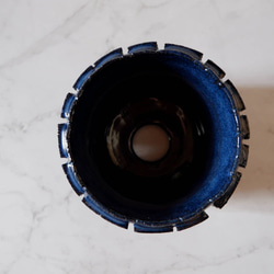 4号深海碧裂紋鉢256　塊根植物　多肉植物　盆栽　植木鉢　作家鉢　沖縄 5枚目の画像