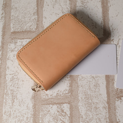 手縫いウォレット 手縫い革財布 ハンドメイドサドルレザーミディアムウォレット