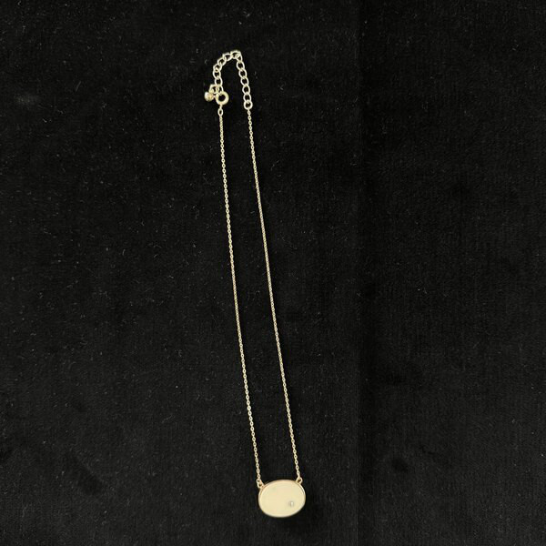 【本象牙】ペンダント ・ストーン付（No.Z_PNp-05）