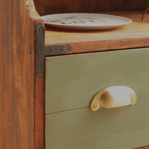 Re:make Tansu】 和箪笥 リメイク品 1点物 アンティーク チェスト 無垢