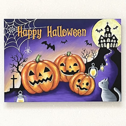 ハロウィン 絵画 のおすすめ人気通販｜Creema(クリーマ) ハンドメイド