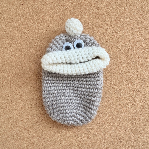 パクパクモンスター パクパクモンスター ハンドメイド かぎ編み