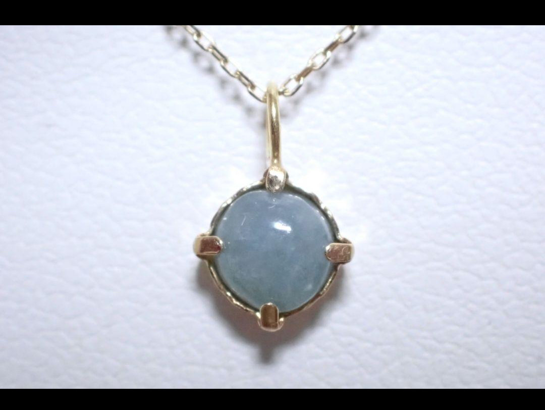 糸魚川翡翠　青　ペントップ