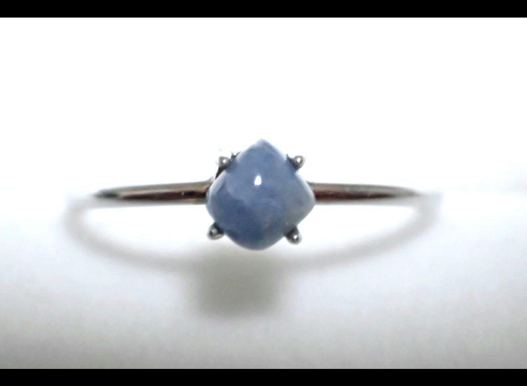 糸魚川翡翠　青　リング