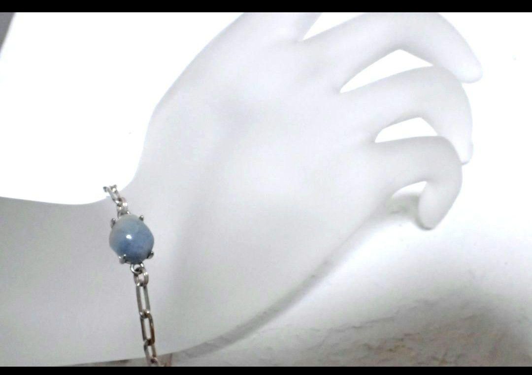 糸魚川翡翠　青　ブレスレット