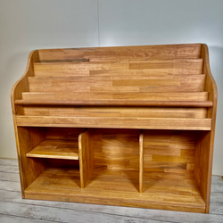 絵本棚 サイドウェーブ 90日発送 本棚・絵本棚・マガジンラック Kei