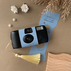 16-はなだ印【機械で切断！仕上がり綺麗】写ルンです 結婚式 カメラカバー 1枚目の画像