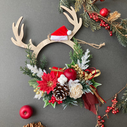 クリスマス2025】トナカイのリース リース greco 通販 19830604