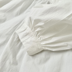 【コットン♡可愛い秋のブラウス♡丸首】バルーンスリーブ│ナチュラルな秋│コットン│ギャザー│大人可愛い│T-221SL 18枚目の画像