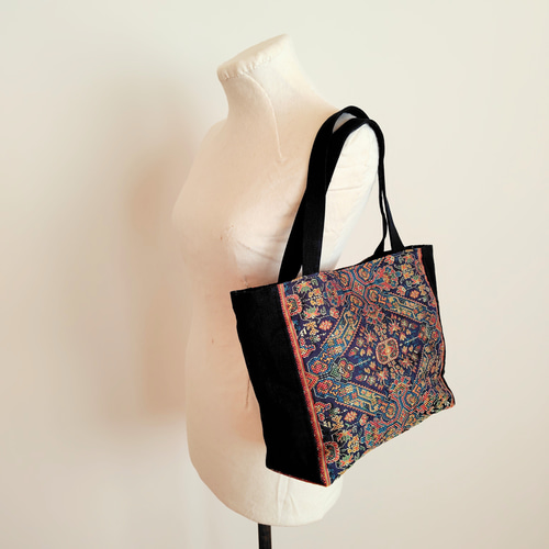 帯リメイクのトートバッグ＊着物リメイク Tote bag made from recycled
