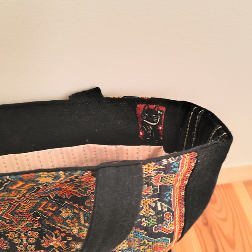 帯リメイクのトートバッグ＊着物リメイク Tote bag made from recycled