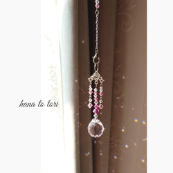 シャンデリア風ピンク~ミニサンキャッチャー 2枚目の画像