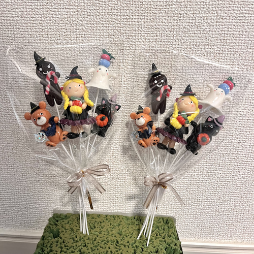 樹脂粘土レジン〜粘土細工(ハロウィン) レジン・樹脂 ちねってMina