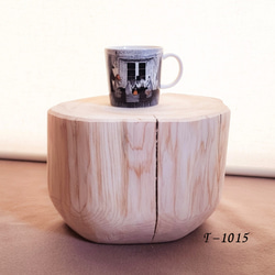 天然アロマ 東濃ひのき くり抜き シンプル 丸太スツール オーガニック いい香り 東濃ひのき くり抜き シンプル 丸太スツール