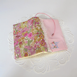 手刺繍 イニシャル文庫本カバー・小型中型聖書カバー・讃美歌・こども