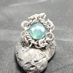 発色抜群! 透過性有 グアテマラ産 青 翡翠 (グアテマラ翡翠