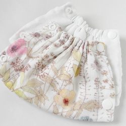 ☆ベビービョルンHARMONY、ONE、ONEKAI、アンジェレッテ用 リバーシブルよだれカバー☆リバティプリントイルマ 4枚目の画像