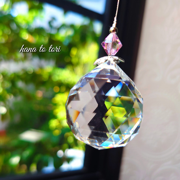 エレガント~バイオレット サンキャッチャー 1枚目の画像