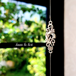 エレガント~バイオレット サンキャッチャー 3枚目の画像